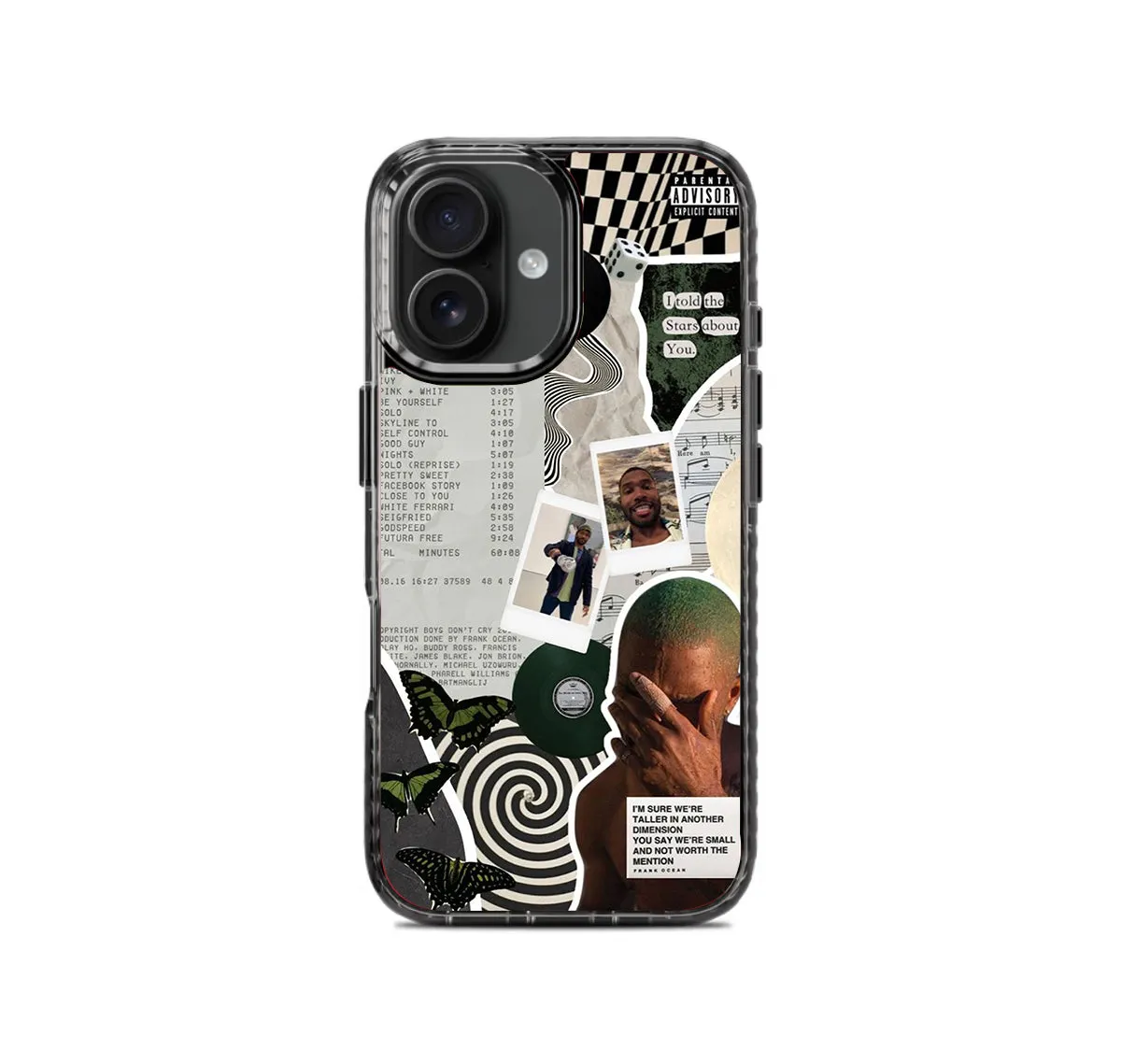 Frank Ocean Stars Spotify Stride 2.0 Phone Case Cover Hybrid Edge Finish