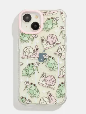 Frog & Snail Shock iPhone Case Desk Companion