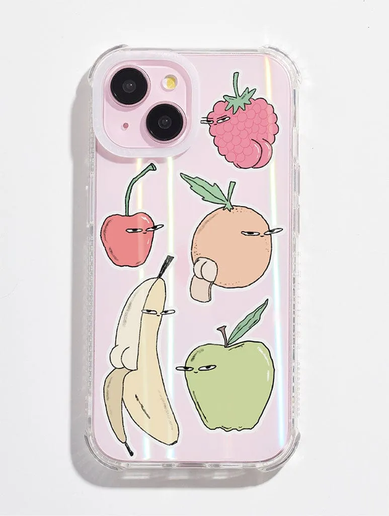 G Mosley x Skinnydip Fruity Booty Shock iPhone Case Rugged Design Style