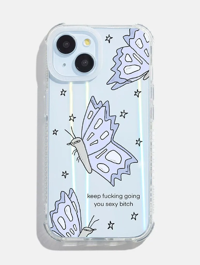 G Mosley x Skinnydip Sexy Butterfly Shock iPhone Case Soft Shield