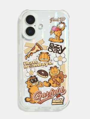 Garfield x Skinnydip Sticker Shock iPhone Case Hybrid Pattern