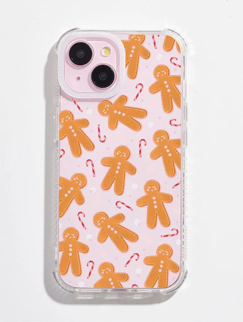Universal Design Gingerbread Man Shock iPhone Case