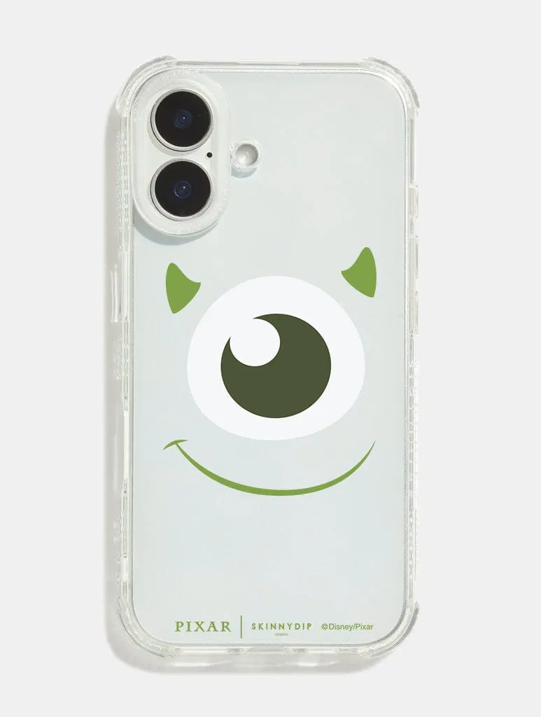 Disney Monsters Inc Mike Eye Shock iPhone Case Gloss Surface Premium Feel Layer