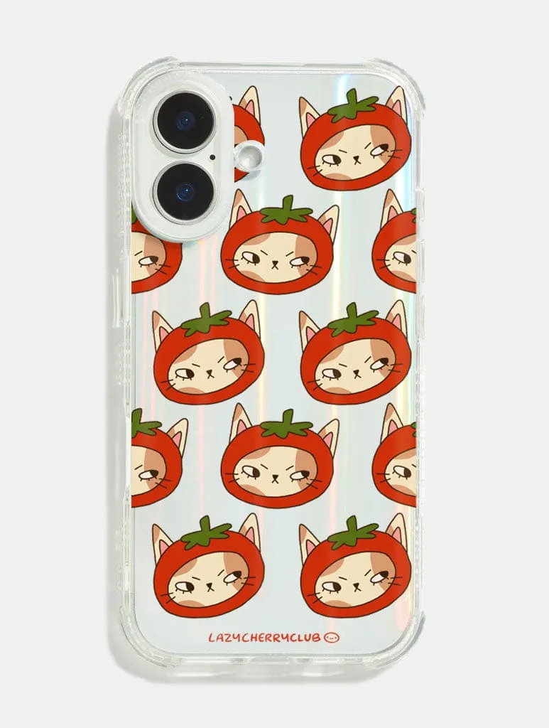 Lazy Cherry Club x Skinnydip Tomato Kitty Shock iPhone Case Functional Design Versatile Design