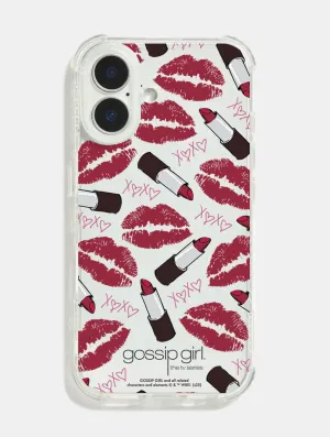 Sleek Build Gossip Girl x Skinnydip Lips Shock iPhone Case