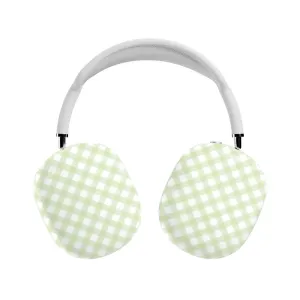 lightweight sports airpods shell daily use silicone airpods shell Green Plaid | Sunday Best AirPods Max Case