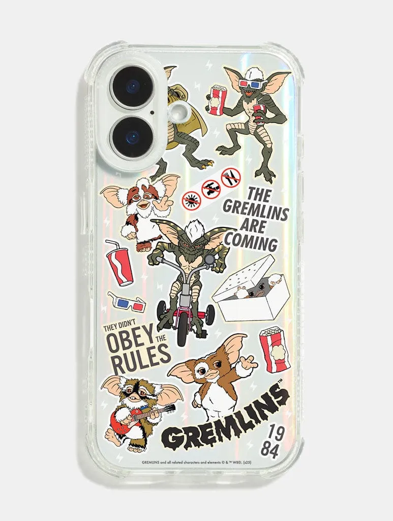 Luxury Pattern Flexible Pattern Texture Gremlins x Skinnydip Sticker Shock iPhone Case