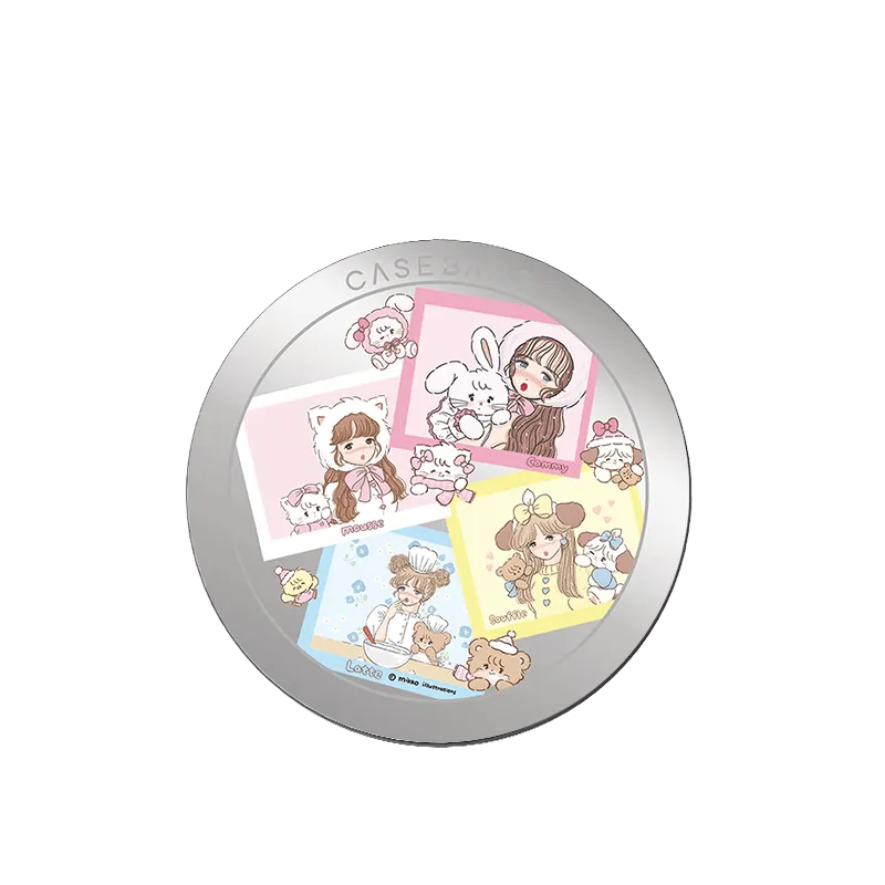 Mikko Characters MagSafe Grip Stand Pop Socket Hands-Free Use Dock Flex Pro Grip