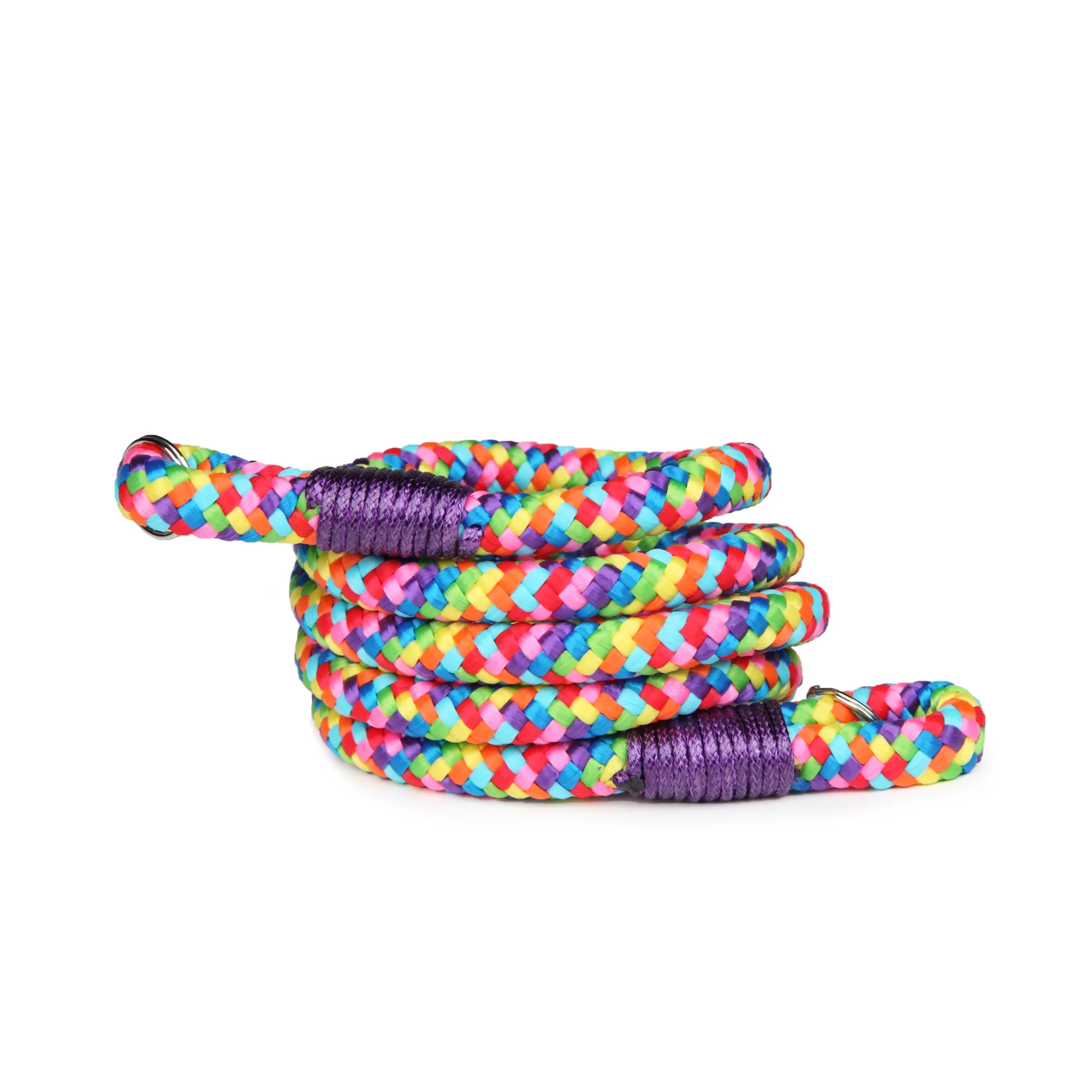 Beach Goer Photogenic Supply Rope Camera Strap with Split Ring, 43" - Rainbow