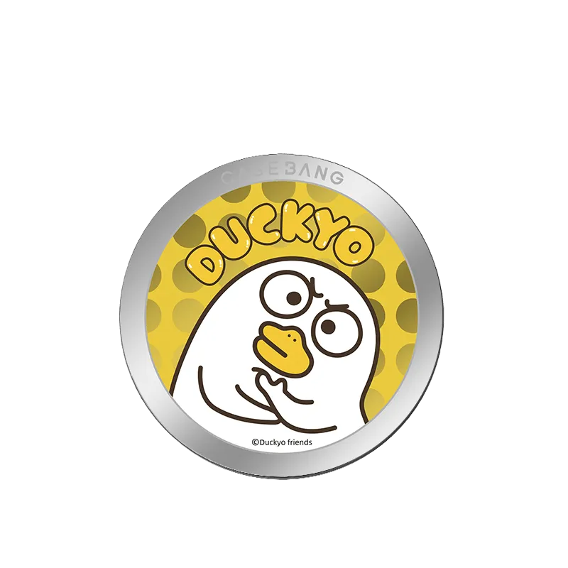 Questioned Duckyo MagSafe Grip Stand Pop Socket Colorful Grip Pop Socket Matte Accessory