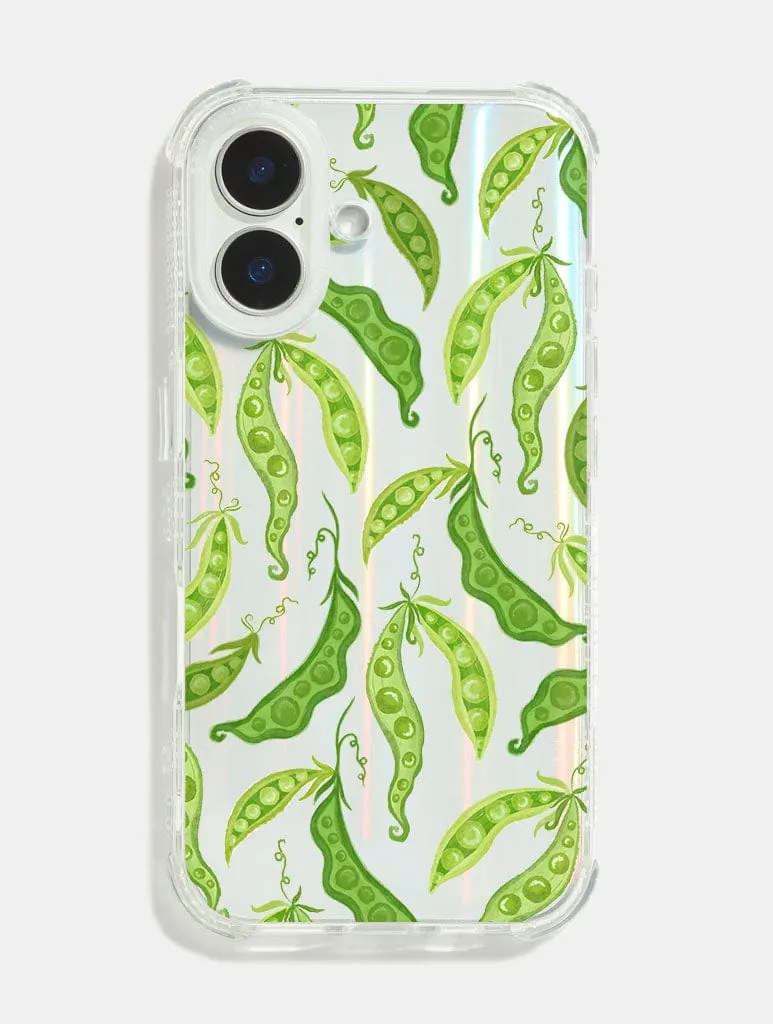 Peas In Pods Shock iPhone Case Casual Wear Clear Protection