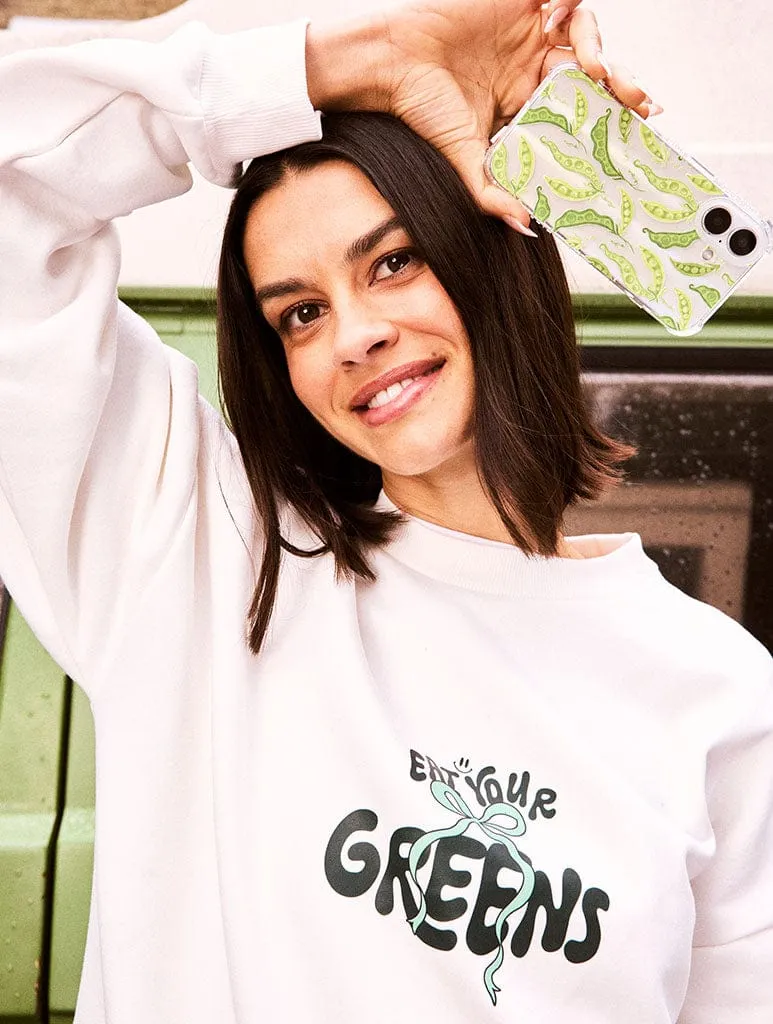 Elegant Pattern Durable structure Peas In Pods Shock iPhone Case