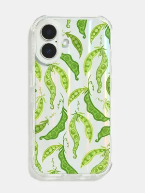Peas In Pods Shock iPhone Case Casual Wear Clear Protection