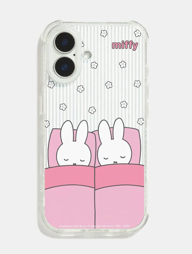 Matte Coating Miffy x Skinnydip Bed Shock iPhone Case