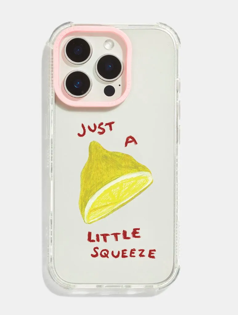 Hand And Palm x Skinnydip Little Squeeze Shock iPhone Case Comfort Padding