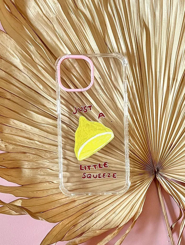 Strong protection Polished Look Hand And Palm x Skinnydip Little Squeeze Shock iPhone Case