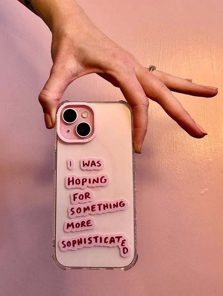 Compact Shape Hand And Palm x Skinnydip More Sophisticated Shock iPhone Case