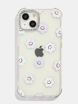 Happy Lilac Daisy Shock iPhone Case Classic Grip