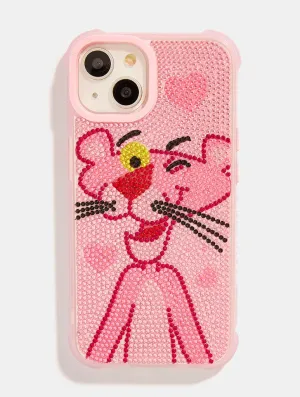 Drop Shield Transparent Edge Pink Panther x Skinnydip Bling Shock Case