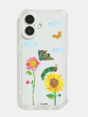The Very Hungry Caterpillar x Skinnydip Spring Flowers Shock iPhone Case Luxury Texture Design Impact Guard