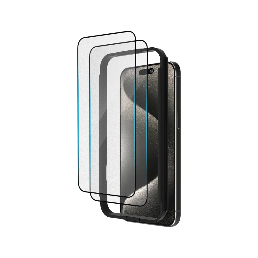 iPhone 15 Pro Max Tempered Glass Screen Protector Screen Fit Film Elite Device Film