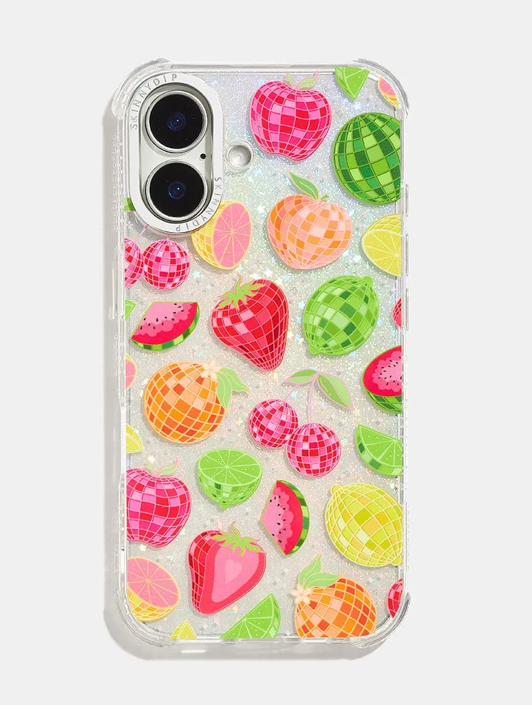 Durable Build Quality Disco Fruit Salad Shock iPhone Case