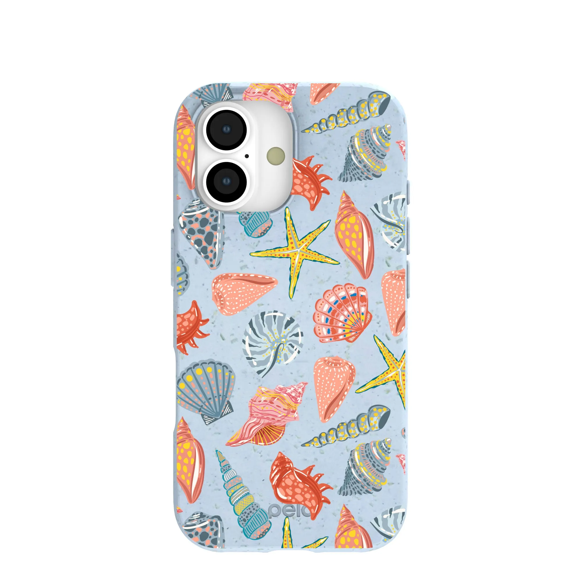 Powder Blue Mermaid Finds iPhone 17 Case Non Slip