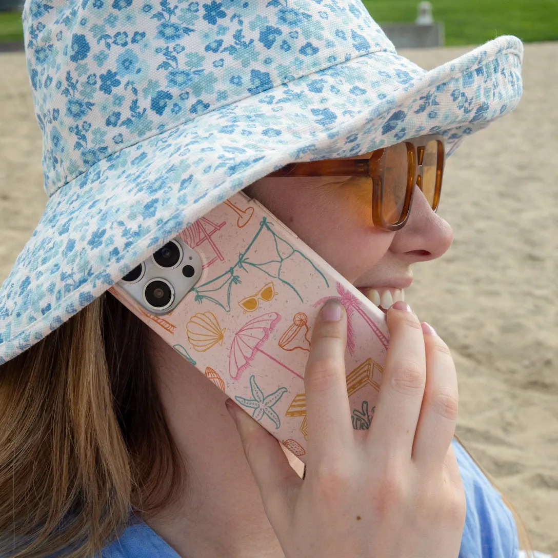 Modern Texture Look Durable structure Seashell Coastal Club iPhone 17 Case