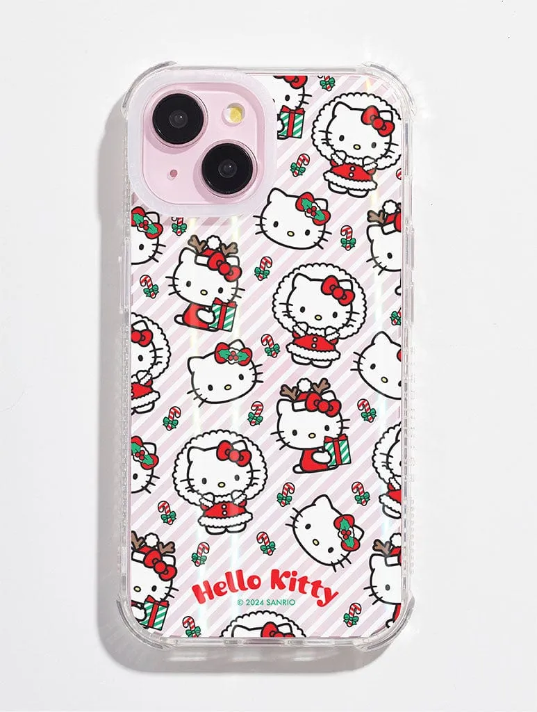 Hello Kitty Christmas Candy Shock iPhone Case Comfort touch