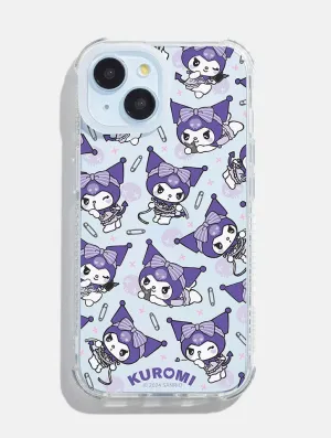 Perfect Fit High Durability Hello Kitty x Skinnydip Kuromi Purple Shock iPhone Case