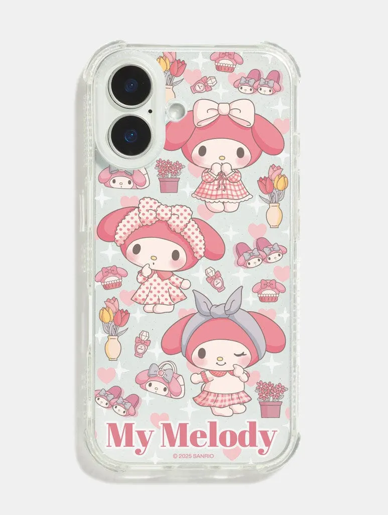 Hello Kitty x Skinnydip My Melody Cottage Shock iPhone Case Vivid Pattern Design Lightweight Frame