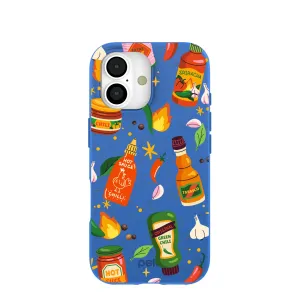 Elegant Touch Electric Blue Hot Stuff iPhone 17 Case