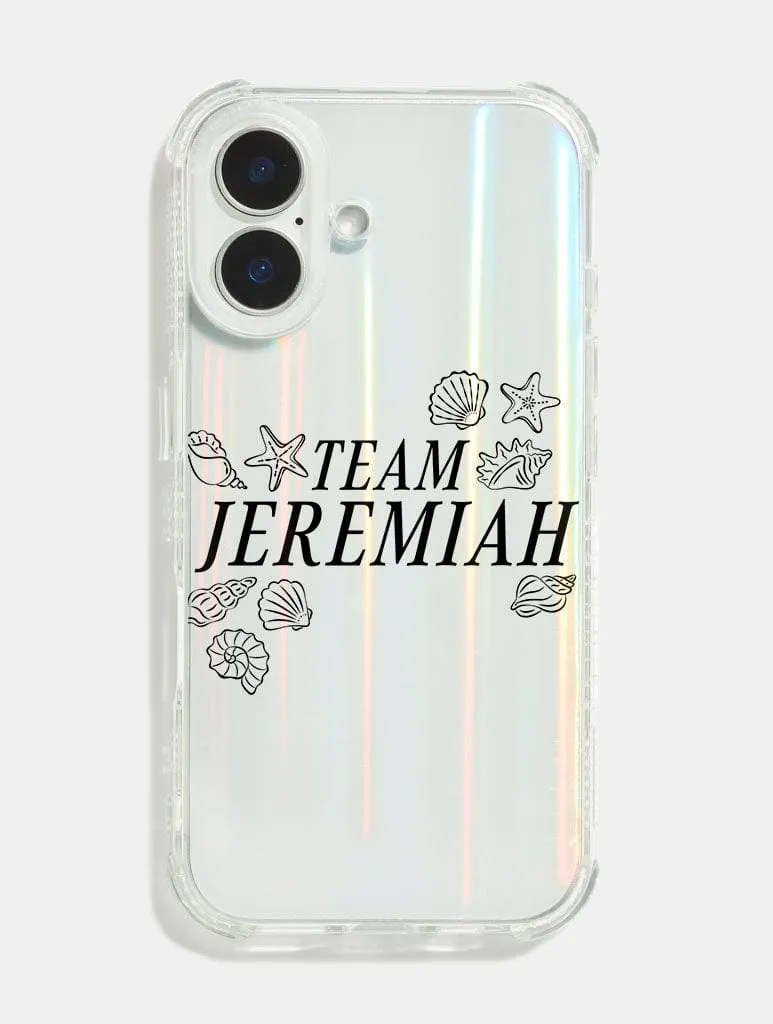 Team Jeremiah Shock iPhone Case Modern Grip Texture
