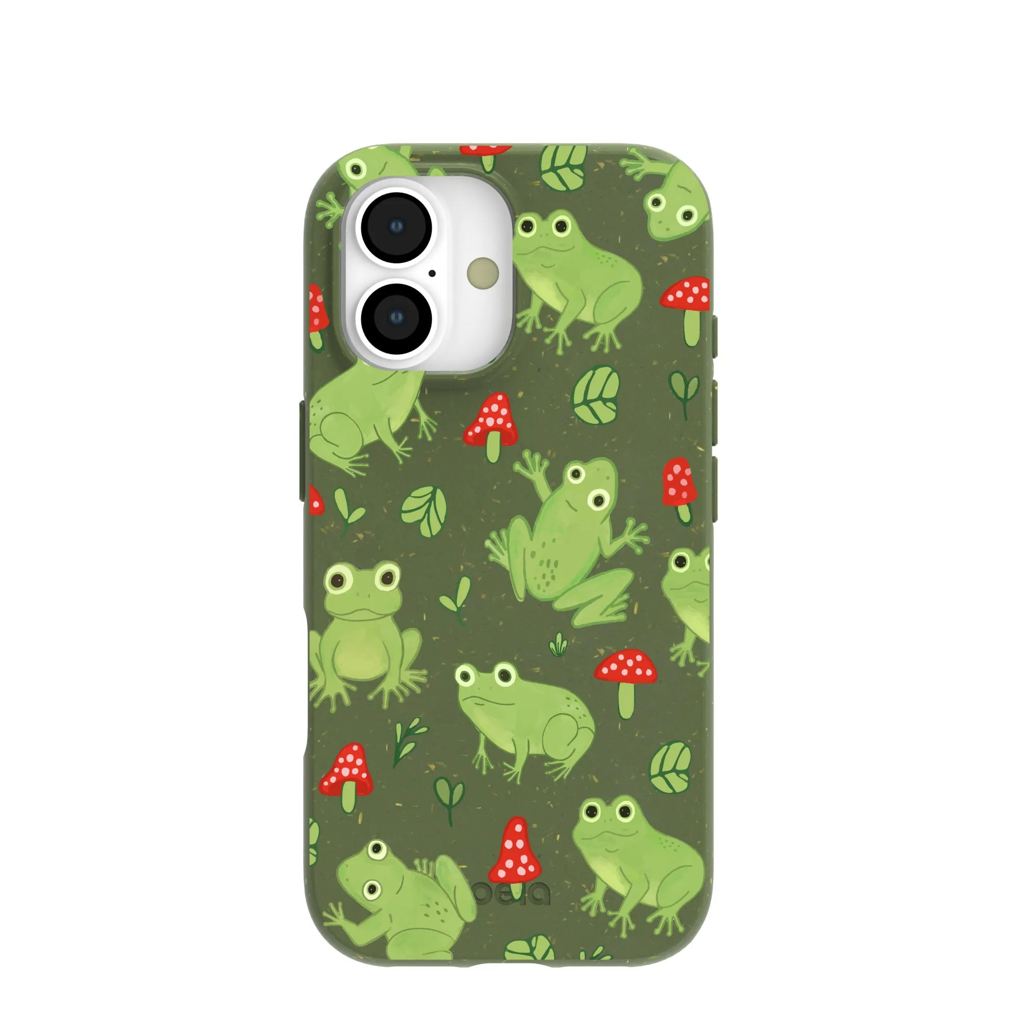 Forest Floor Frog Folk iPhone 17 Case Matte Texture Layer Light Touch
