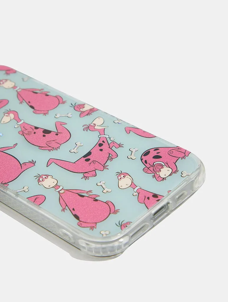Precision Cutouts Protective Structure Skinnydip x Flintstones Dino Shock iPhone Case