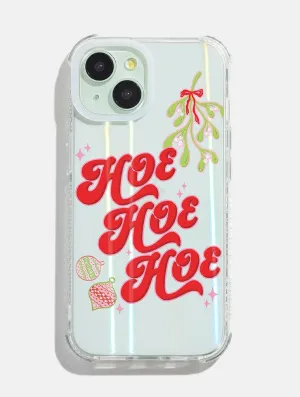 Luxury Finish Hoe Hoe Hoe Shock iPhone Case
