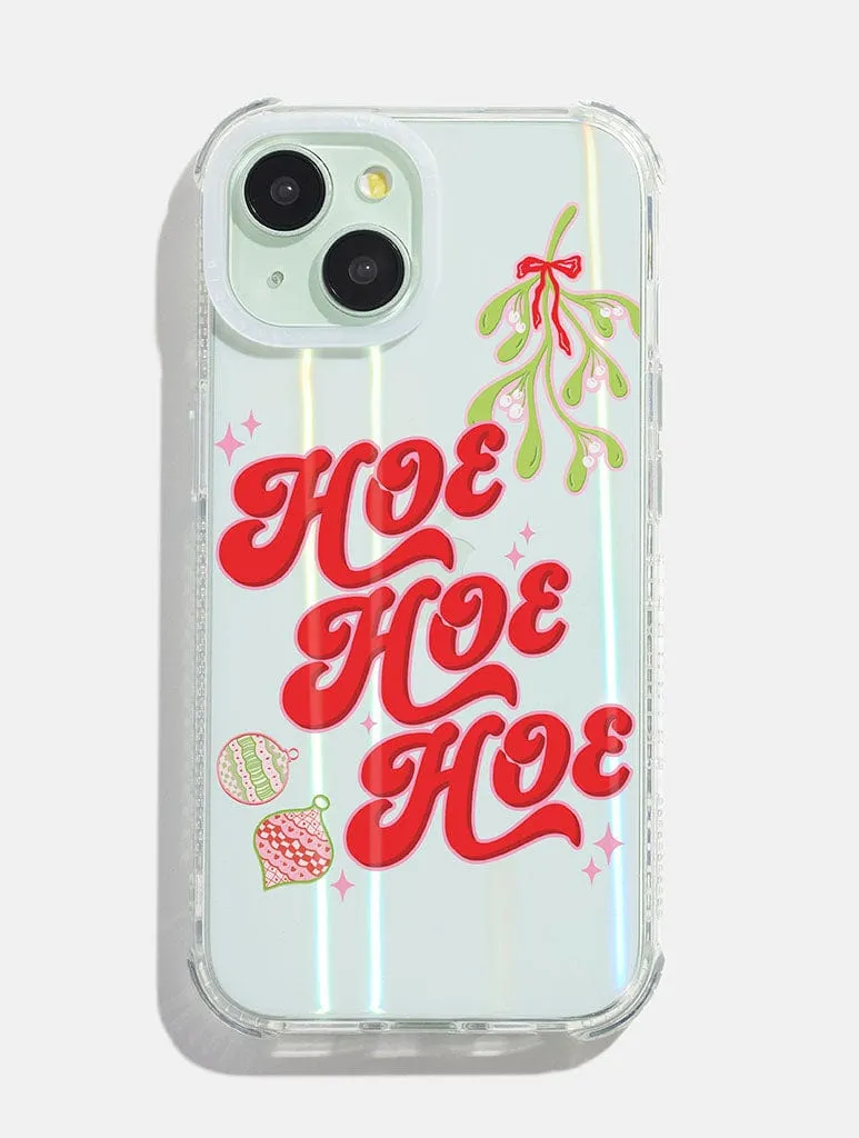Modern Design Hoe Hoe Hoe Shock iPhone Case