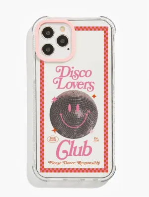 Hollie Graphik x Skinnydip Disco Lovers Club Shock iPhone Case Universal Fit Grip Texture