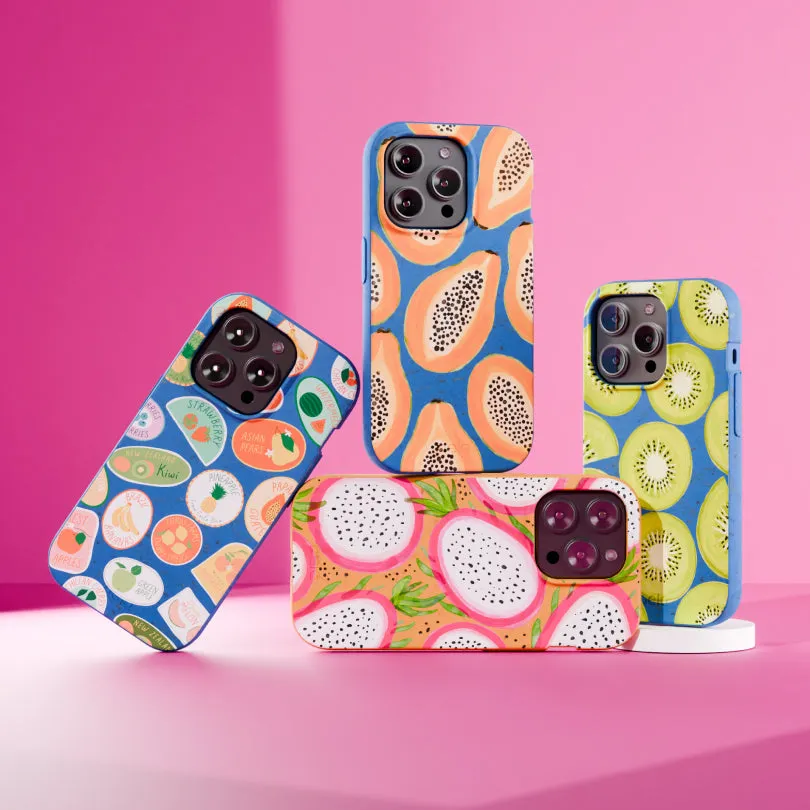 Honey Dragonfruit Pop iPhone 17 Case Smooth Fit Gradient Design