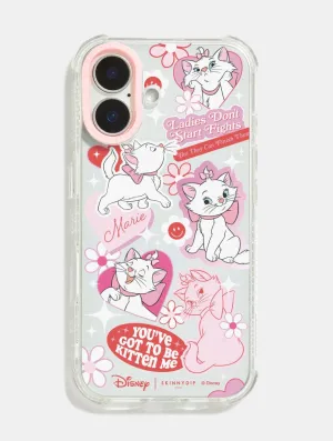 Disney Marie Cute Sticker Shock iPhone Case Travel Accessory