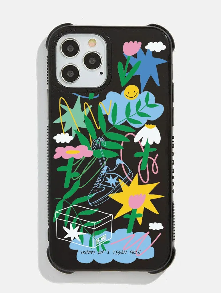Tegan Price x Skinnydip Night Mode Shock iPhone Case Compact Edge