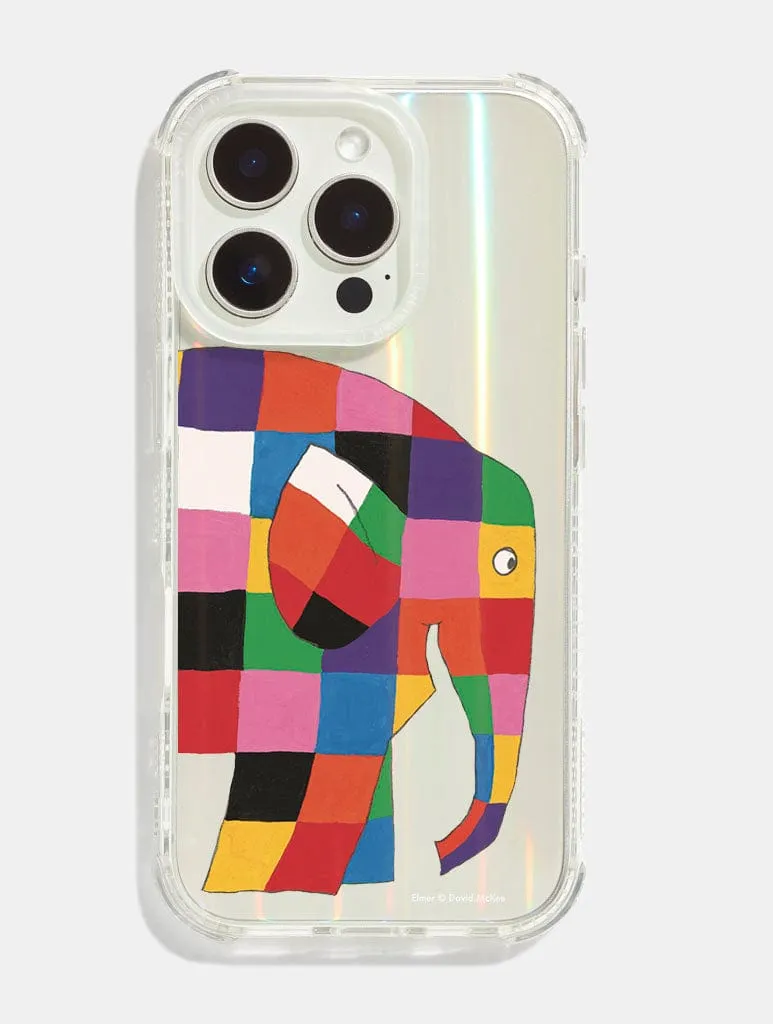 Polished Edge Elmer The Elephant Shock iPhone Case