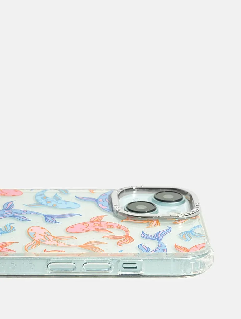 Fashion Look Stylish Detailing Colourful Koi Fish Shock iPhone Case