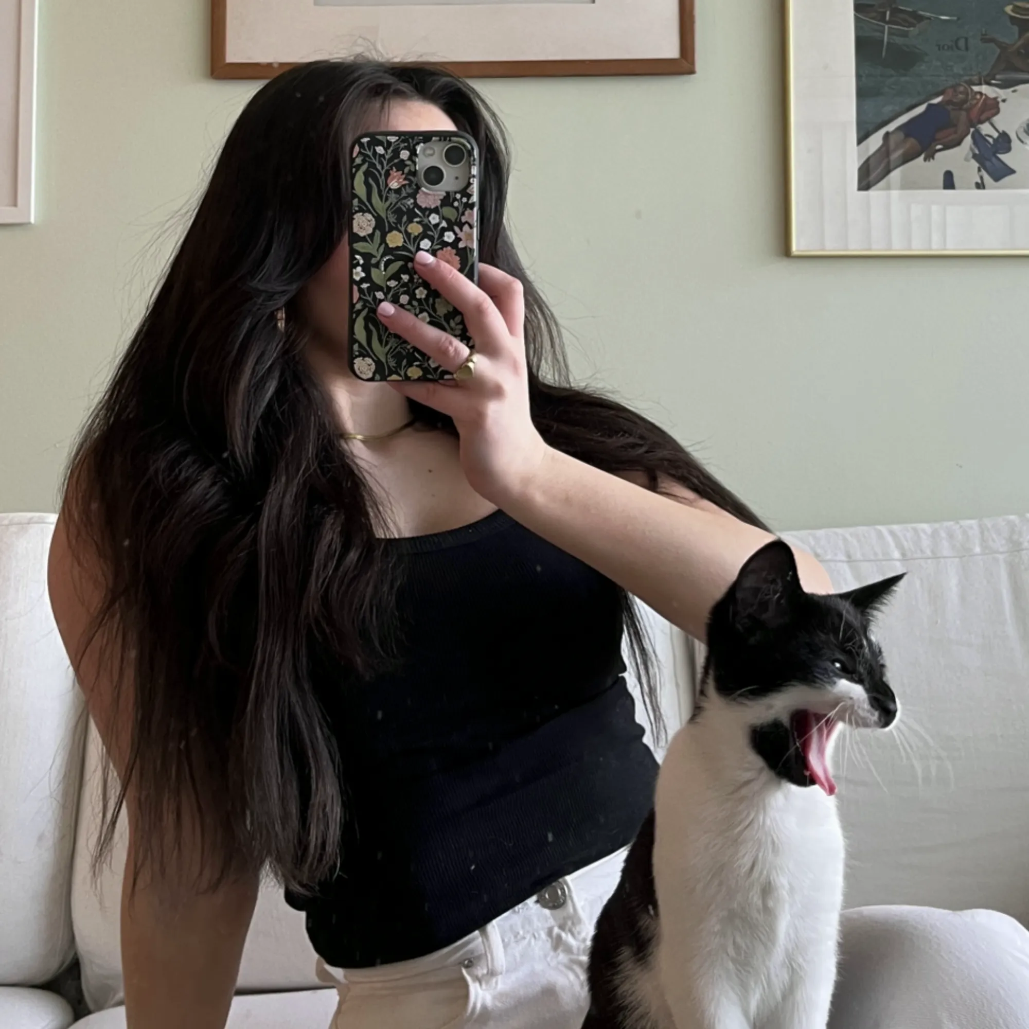 Black Fairy Forest iPhone 17 Case Lightweight accessory