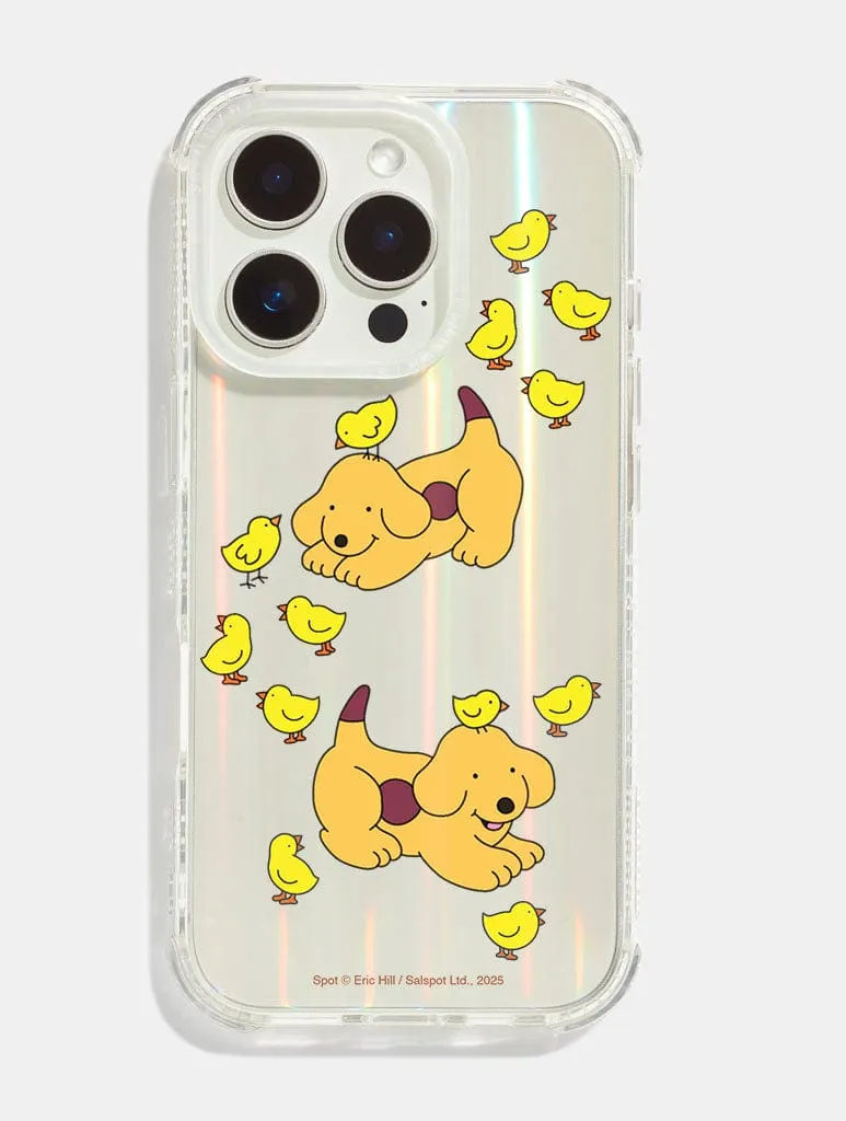 Spot The Dog x Skinnydip Duck Shock iPhone Case Vivid Detail