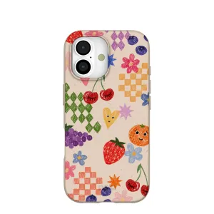 Modern Grip Seashell Pencil Doodles iPhone 17 Case