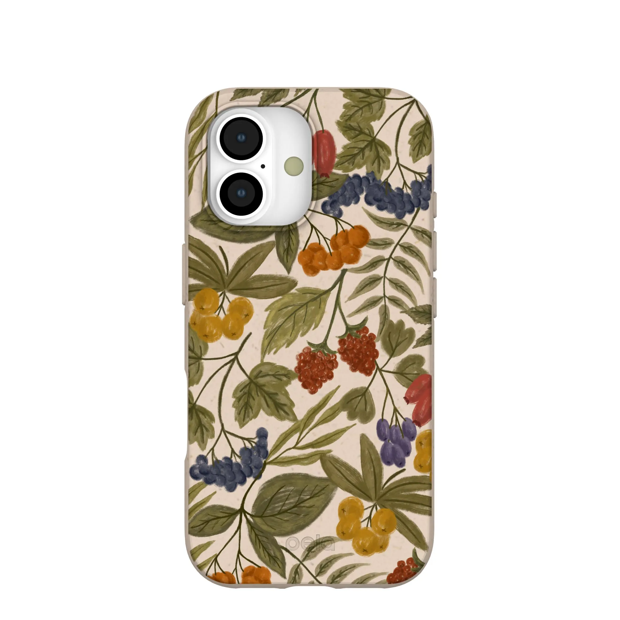 Seashell Fall Berries iPhone 17 Case Tough Exterior