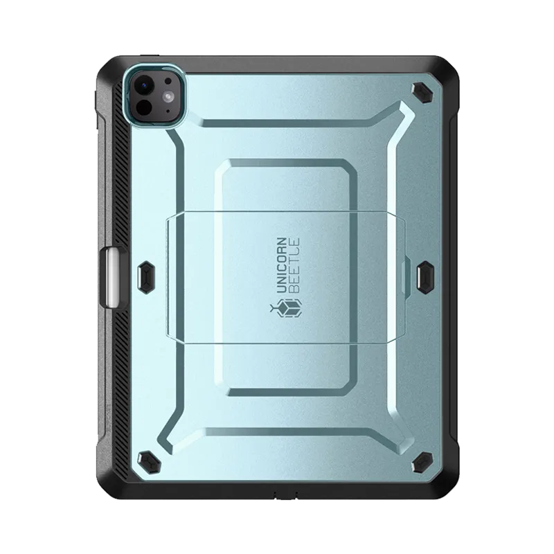 iPad Pro 13 Inch (2024) Unicorn Beetle Pro Rugged Case- Arctic Blue office friendly pad case