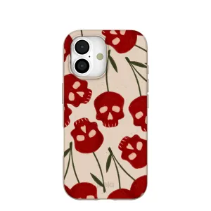 Seashell Scary Cherry iPhone 17 Case Handheld device