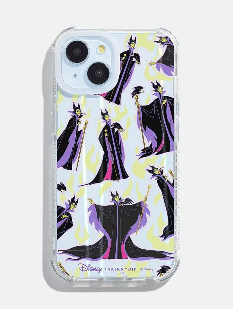 Disney Maleficent Flame Shock iPhone Case Creative Pattern